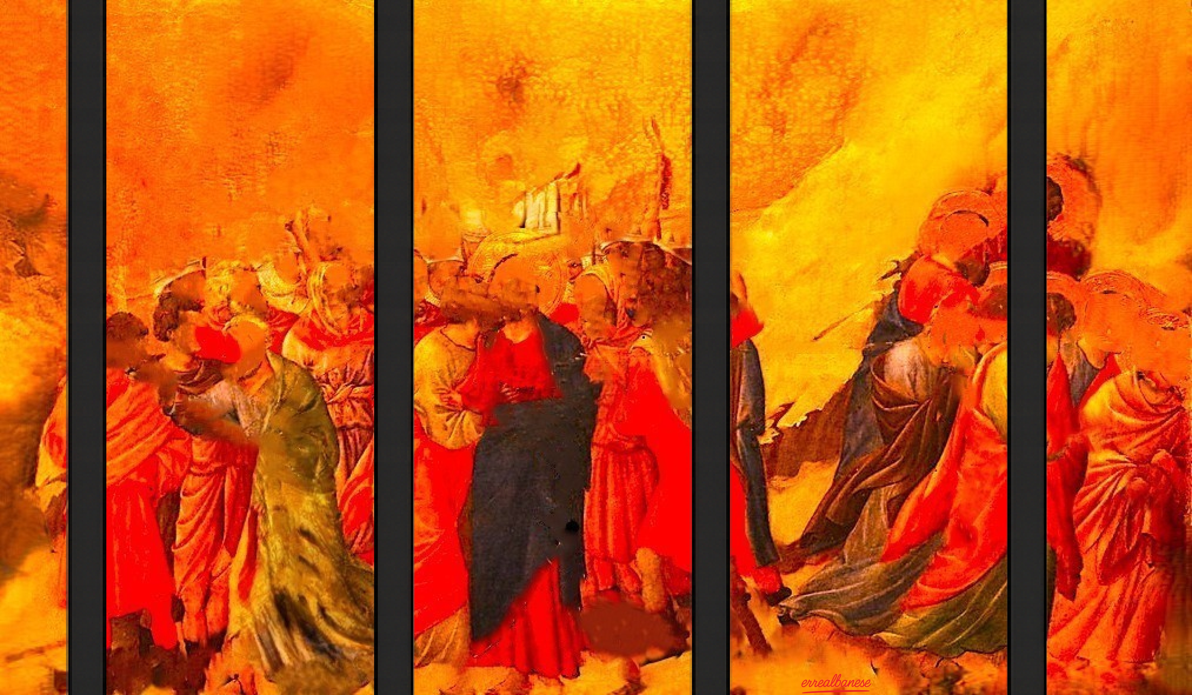 "Tradimento Trasfigurato" / Transfigured Betrayal   serie" Traghettamenti"