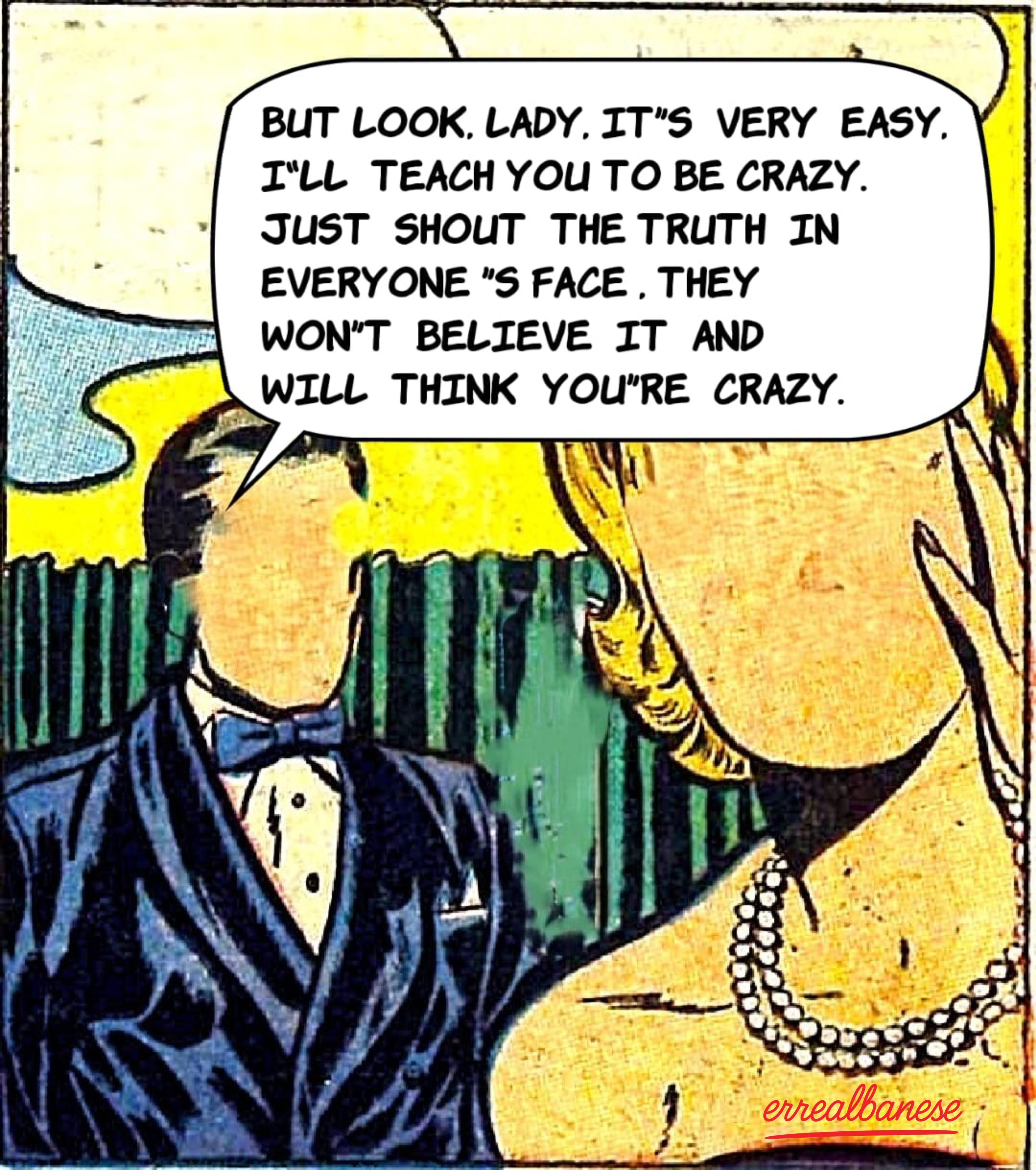 THE WHOLE TRUTH (AND NOTHING BUT THE TRUTH) Serie: Pop Thinking – nuove varianti 2025