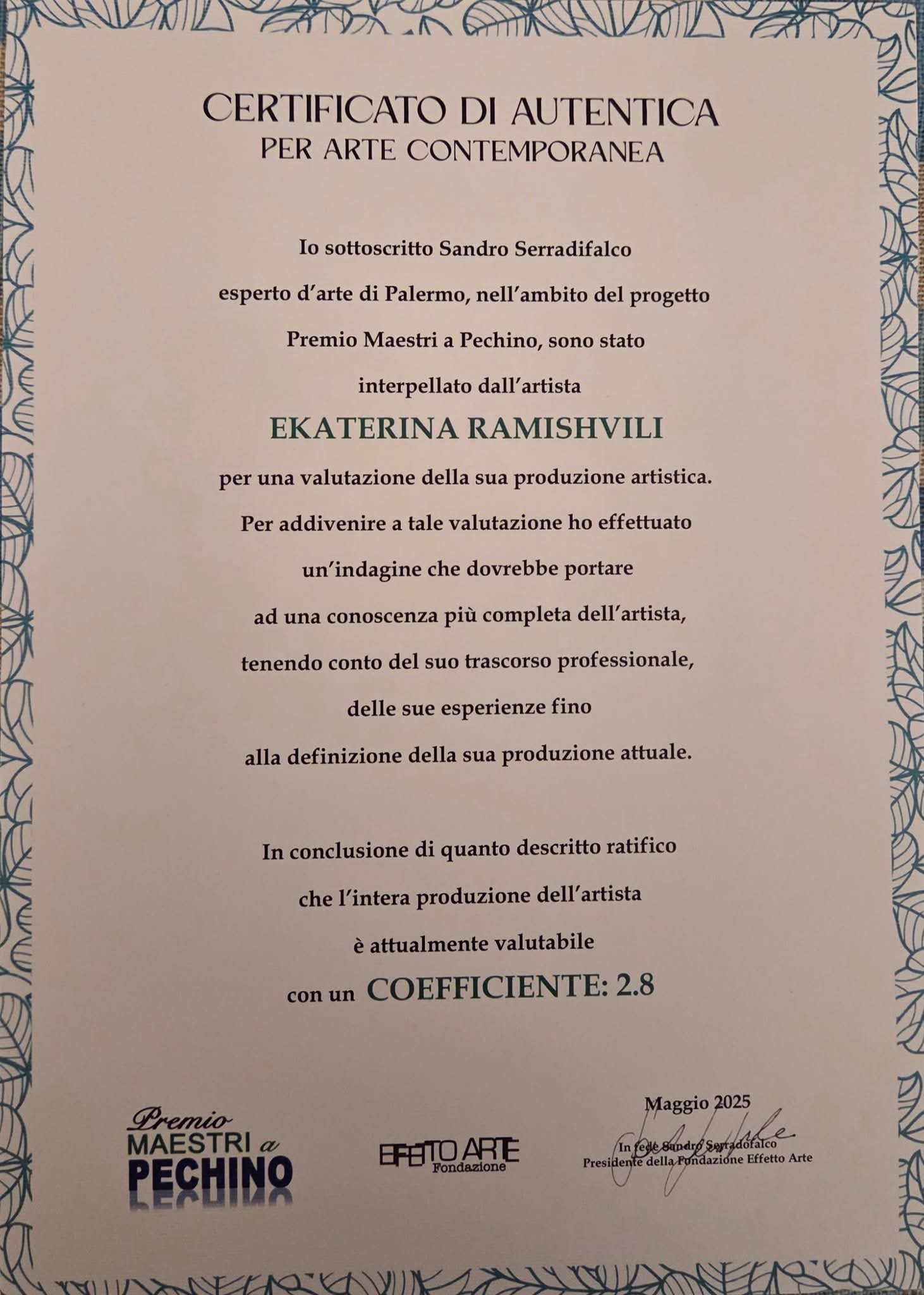 Certificazioni